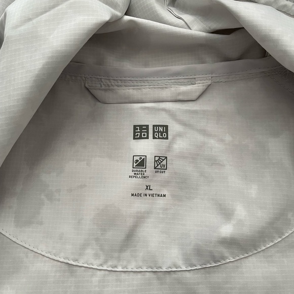 UNIQLO Men’s UV Protection Pocketable Parka US Size L Large New Without Tag - Picture 2 of 8